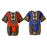 Maxbell 2 Pieces Unisex African Dress Cotton Dashiki Ethnic Caftan Rappers Shirt