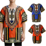 Maxbell 2 Pieces Unisex African Dress Cotton Dashiki Ethnic Caftan Rappers Shirt