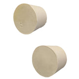 Maxbell 5x 8# + 5x 9# Lab Solid Rubber Plug Stopper Bungs Flask Tapered Tube Plugs