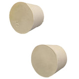 Maxbell 5x 8# + 5x 9# Lab Solid Rubber Plug Stopper Bungs Flask Tapered Tube Plugs