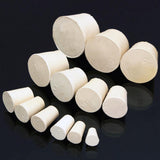 Maxbell 5x 8# + 5x 9# Lab Solid Rubber Plug Stopper Bungs Flask Tapered Tube Plugs