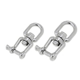 Maxbell Marine Grade 304 Stainless Steel Boat Anchor Connector Swivel Jaw 10mm 8mm