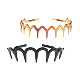 Maxbell 2Pieces Phenovo Zigzag Hair Band Toothed Headband Women Girls Hair Accessory