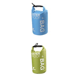 Maxbell 2pcs Waterproof   Bag Sack Pouch Kayaking Camping Rafting Floating 2L