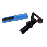 Maxbell Snooker Cues Leather Tip Double-Side Grinding Tools Repair Rod Leather Clip