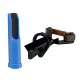 Maxbell Snooker Cues Leather Tip Double-Side Grinding Tools Repair Rod Leather Clip