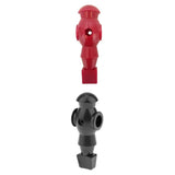 Maxbell 2pcs Foosball Man Table Football Soccer Player for Dynamo Table Black & Red