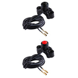 Maxbell 2pcs Motorcycle ATV 22mm Handlebar Engine Kill Stop Start Button Switches