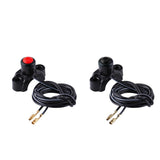 Maxbell 2pcs Motorcycle ATV 22mm Handlebar Engine Kill Stop Start Button Switches