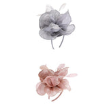 Maxbell 2x Lady Flower Fascinator Hat 1920s Gatsby Bridal Headband Cocktail Party