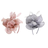 Maxbell 2x Lady Flower Fascinator Hat 1920s Gatsby Bridal Headband Cocktail Party