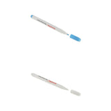 Maxbell 2pcs 1mm Water Erasable Soluble Pen Vanishing Fabric Marker Blue White