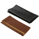 Maxbell 2pcs Leather Square Fabric Sheet for DIY Sewing Bag Craft Material 50x50cm