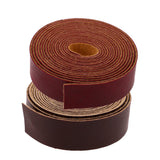 Maxbell 2 Pieces 10 Meters Long DIY PU Leather Straps Strips for Crafts  2cm Wide