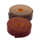 Maxbell 2 Pieces 10 Meters Long DIY PU Leather Straps Strips for Crafts  2cm Wide