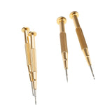 Maxbell 4 Pieces Precision Flat & Cross Screwdriver Eye Glasses Jewelry Repair Tools