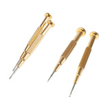 Maxbell 4 Pieces Precision Flat & Cross Screwdriver Eye Glasses Jewelry Repair Tools