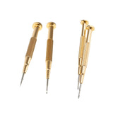 Maxbell 4 Pieces Precision Flat & Cross Screwdriver Eye Glasses Jewelry Repair Tools