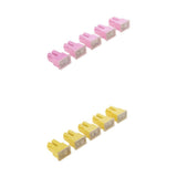 Maxbell 10 Pieces Car FLF-S Standard Female Push In Cartridge Fuses 30A+60A 32V