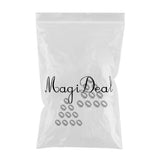 Maxbell 20 Pieces Steel Single Ear Hydraulic Hose Clamps  19.4-22.6mm 20.3-23.5mm