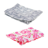 Maxbell 2Pcs Stretchy Changing Pad Covers Fitted Crib Sheets For Kids Girls Boys
