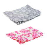 Maxbell 2Pcs Stretchy Changing Pad Covers Fitted Crib Sheets For Kids Girls Boys