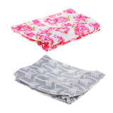 Maxbell 2Pcs Stretchy Changing Pad Covers Fitted Crib Sheets For Kids Girls Boys