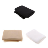 Maxbell 3Pieces Speaker Grill Cloth Stereo Gille Fabric Speaker Mesh Cloth