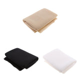 Maxbell 3Pieces Speaker Grill Cloth Stereo Gille Fabric Speaker Mesh Cloth