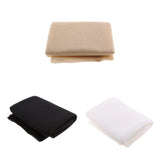 Maxbell 3Pieces Speaker Grill Cloth Stereo Gille Fabric Speaker Mesh Cloth