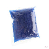 Maxbell 20000 Pieces Crystal Soil Aqua Gel Balls for Water War Game 7mm-8mm Blue