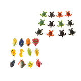 Maxbell 24pcs Plastic Marine Animals Fish & Turtle Models KidsToy Party Bag Fillers