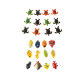 Maxbell 24pcs Plastic Marine Animals Fish & Turtle Models KidsToy Party Bag Fillers
