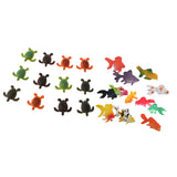 Maxbell 24pcs Plastic Marine Animal Turtle Goldfish Model Kids Toy Party Bag Fillers