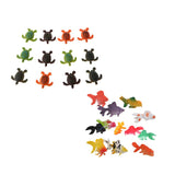 Maxbell 24pcs Plastic Marine Animal Turtle Goldfish Model Kids Toy Party Bag Fillers