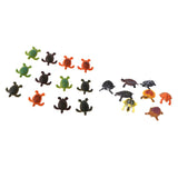 Maxbell 20-piece Plastic Animal Turtle Models Kids Educational Toy Party Bag Fillers