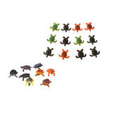 Maxbell 20-piece Plastic Animal Turtle Models Kids Educational Toy Party Bag Fillers