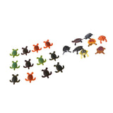 Maxbell 20-piece Plastic Animal Turtle Models Kids Educational Toy Party Bag Fillers