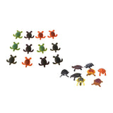 Maxbell 20-piece Plastic Animal Turtle Models Kids Educational Toy Party Bag Fillers