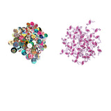 Maxbell 150Pcs Flamingo & Landscape Wooden Buttons Handmade for Sewing Scrapbooking