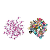 Maxbell 150Pcs Flamingo & Landscape Wooden Buttons Handmade for Sewing Scrapbooking
