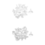 Maxbell 200pcs Plastic Fishing Treble Hook Covers Protector Holder Cap for Hook 2#3#