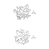 Maxbell 200pcs Plastic Fishing Treble Hook Covers Protector Holder Cap for Hook 3#4#