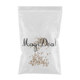 Maxbell 200pcs Fly Tying Head Beads Fly Fishing Nymph Head Ball Beads 2.8mm 2.3mm