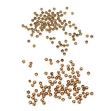 Maxbell 200pcs Fly Tying Head Beads Fly Fishing Nymph Head Ball Beads 2.8mm 2.3mm