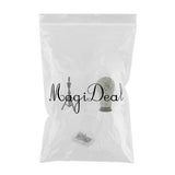 Maxbell Mannequin Cork Canvas Block Head Holder Stand T Needle Pins Wig Making Tools