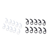 Maxbell 20 Pieces Silicone Earphone Ear Hooks Plugs for In-Ear Headphone 9MM-13MM