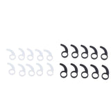 Maxbell 20 Pieces Silicone Earphone Ear Hooks Plugs for In-Ear Headphone 9MM-13MM