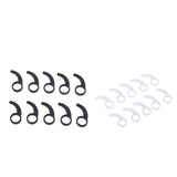 Maxbell 20 Pieces Silicone Earphone Ear Hooks Plugs for In-Ear Headphone 9MM-13MM