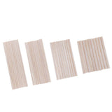 Maxbell 40 Pieces 4 Sizes Balsa Wood Unfinished Wood Round Stick Dowel Rod DIY Craft